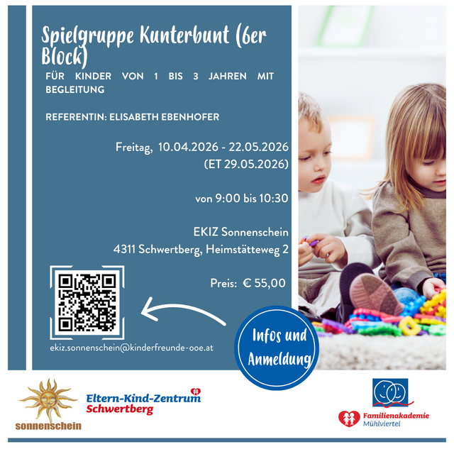 Spielgruppe, Kunterbunt,