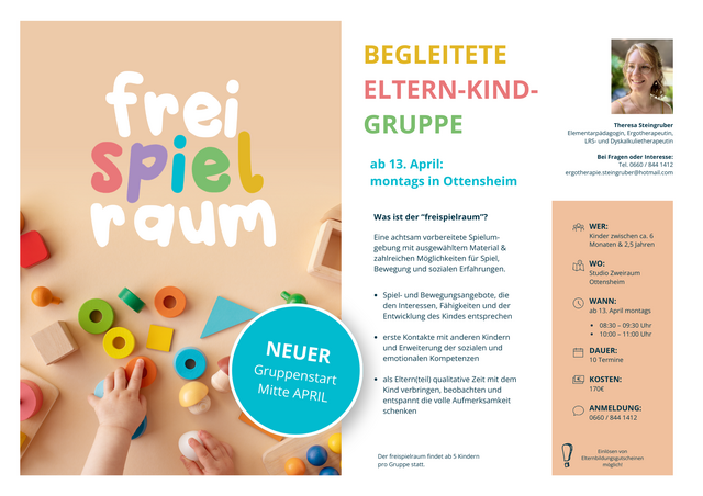 Foto zur Veranstaltung "freispielraum: Begleitete-Eltern-Kind Gruppe"