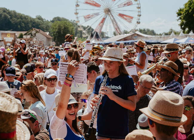 Foto zum Highlight Woodstock der Blasmusik