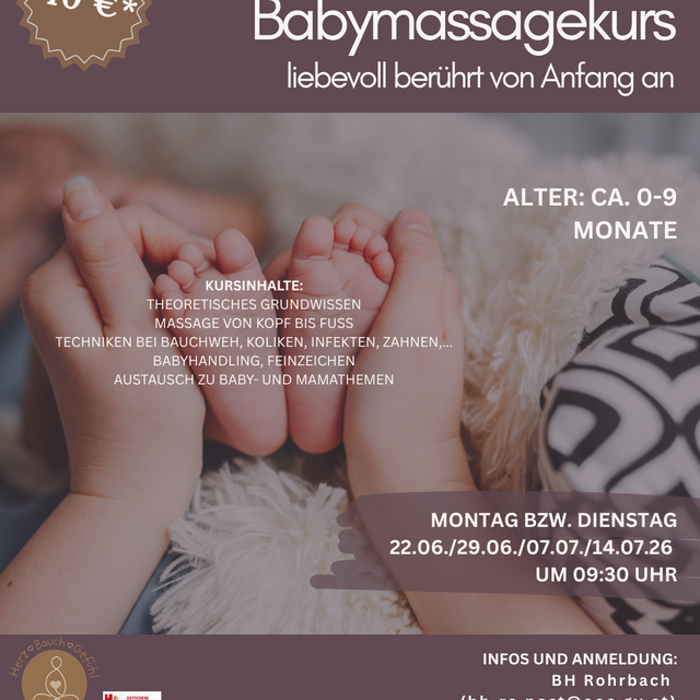 Babymassagekurs