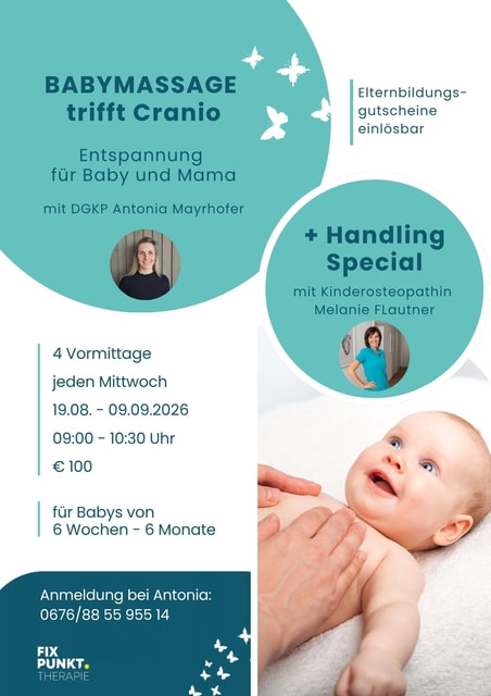 babymassage, CranioSacrale, Handling, Frühkindliche Entwicklung
