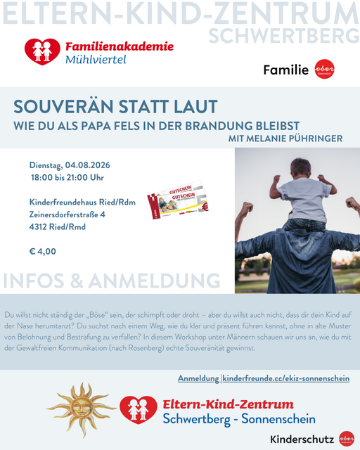 ELBI; H26-WR09, Souverän statt Laut, Elternweiterbildung, Papazeit, (Fels in der Brandung