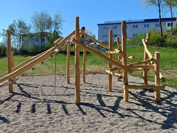 Übersicht, Spielplatz Sankt Martin Anzing