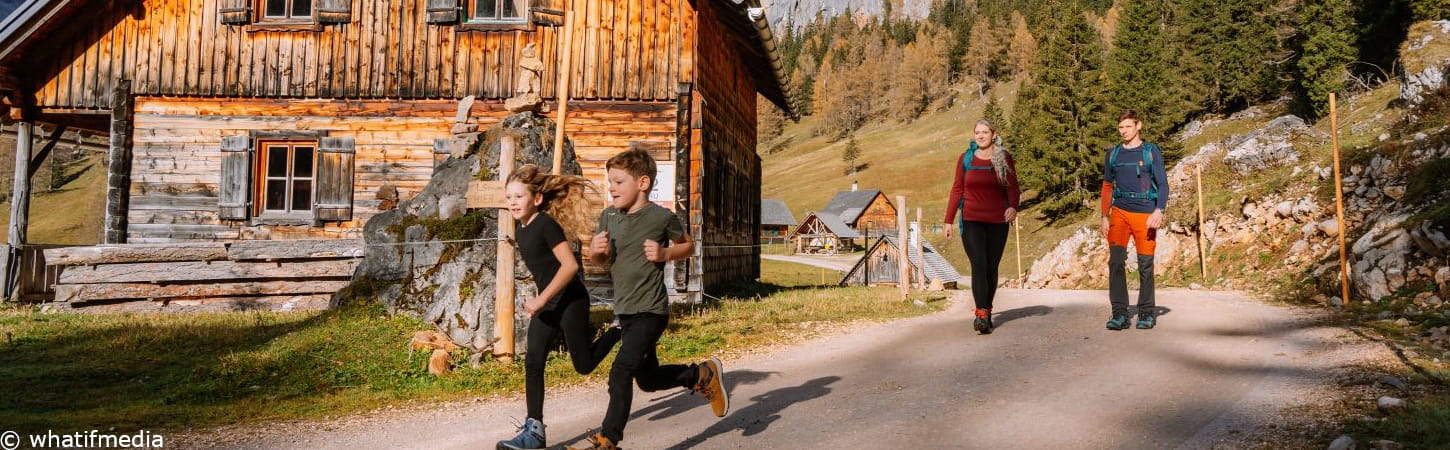 Schnitzeljagd auf der Wurzeralm