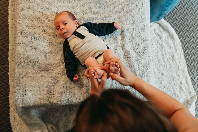 Babymassage ist die sanfteste Berührung für Babys.