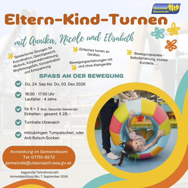 Eltern-Kind-Turnen Utzenaich