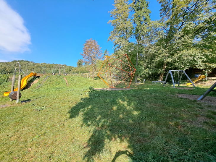 Übersicht, Spielplatz Wilhering Kürnberg