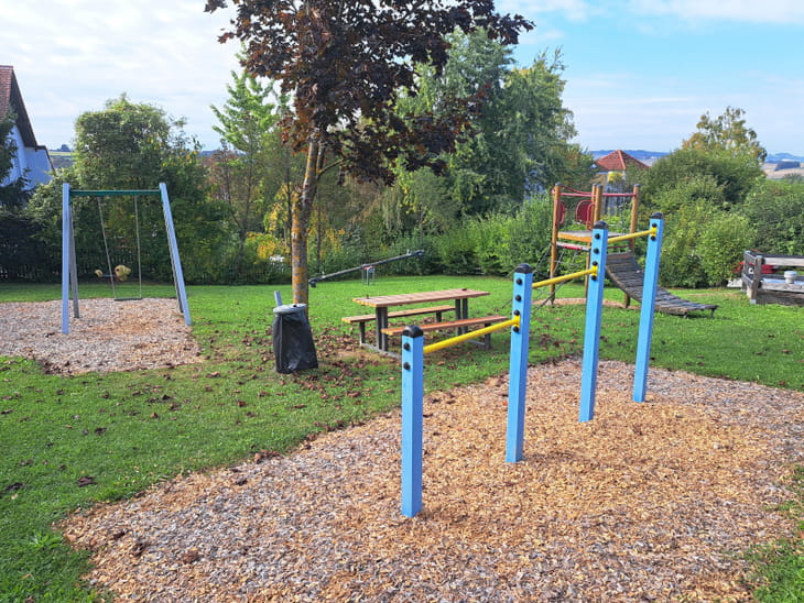 Übersicht Spielplatz Wilhering Thürnau